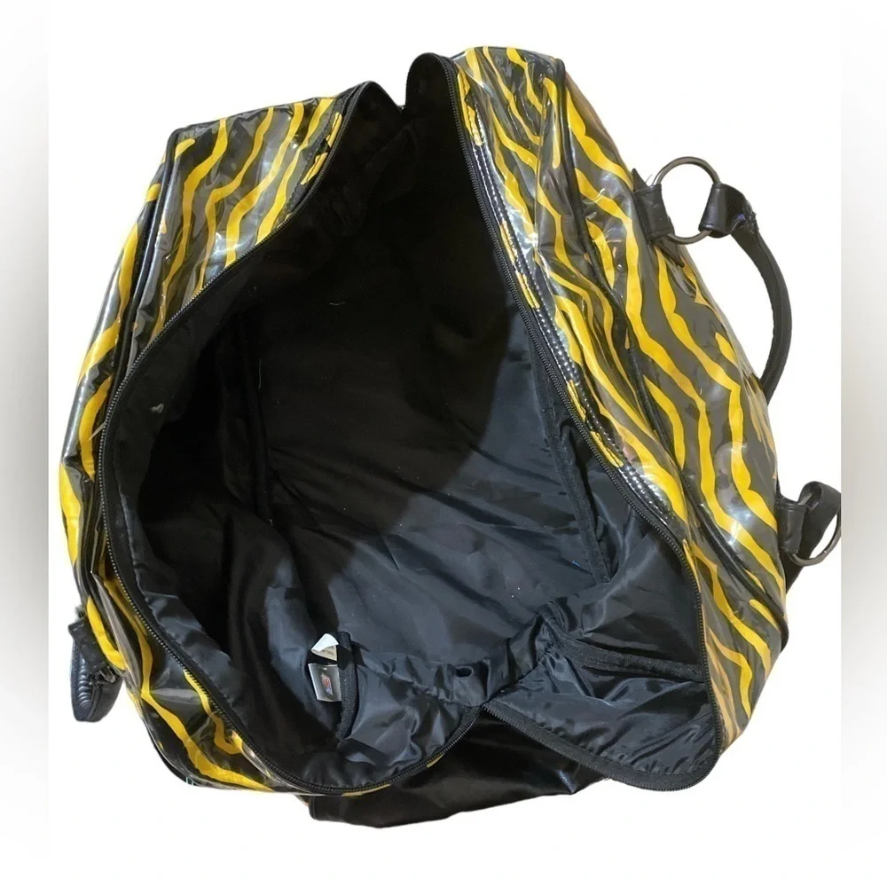 Authentic NFL PITTSBURGH STEELERS Duffel Bag with Shoulder Strap Team Co…